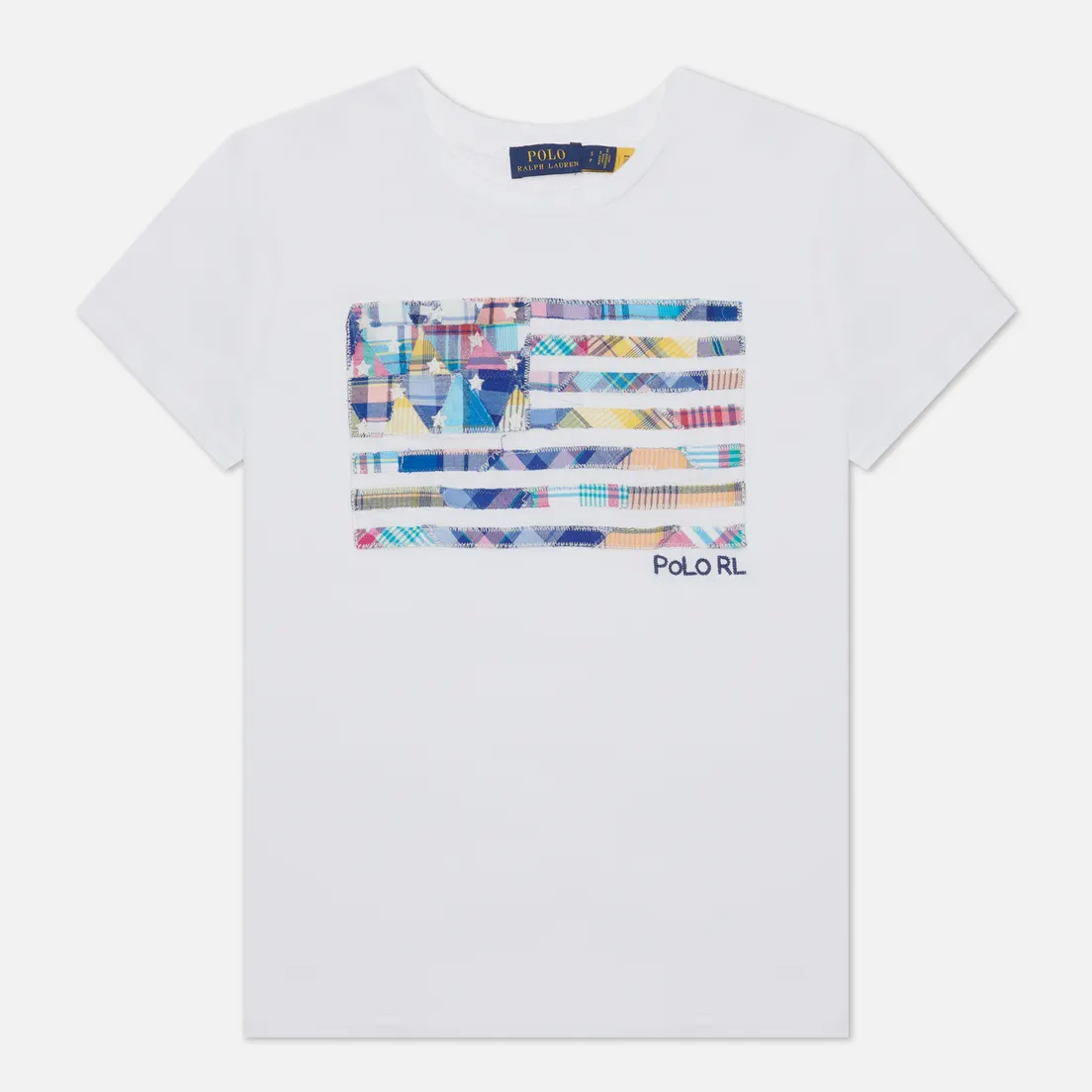 Polo Ralph Lauren Женская футболка Madras-Flag