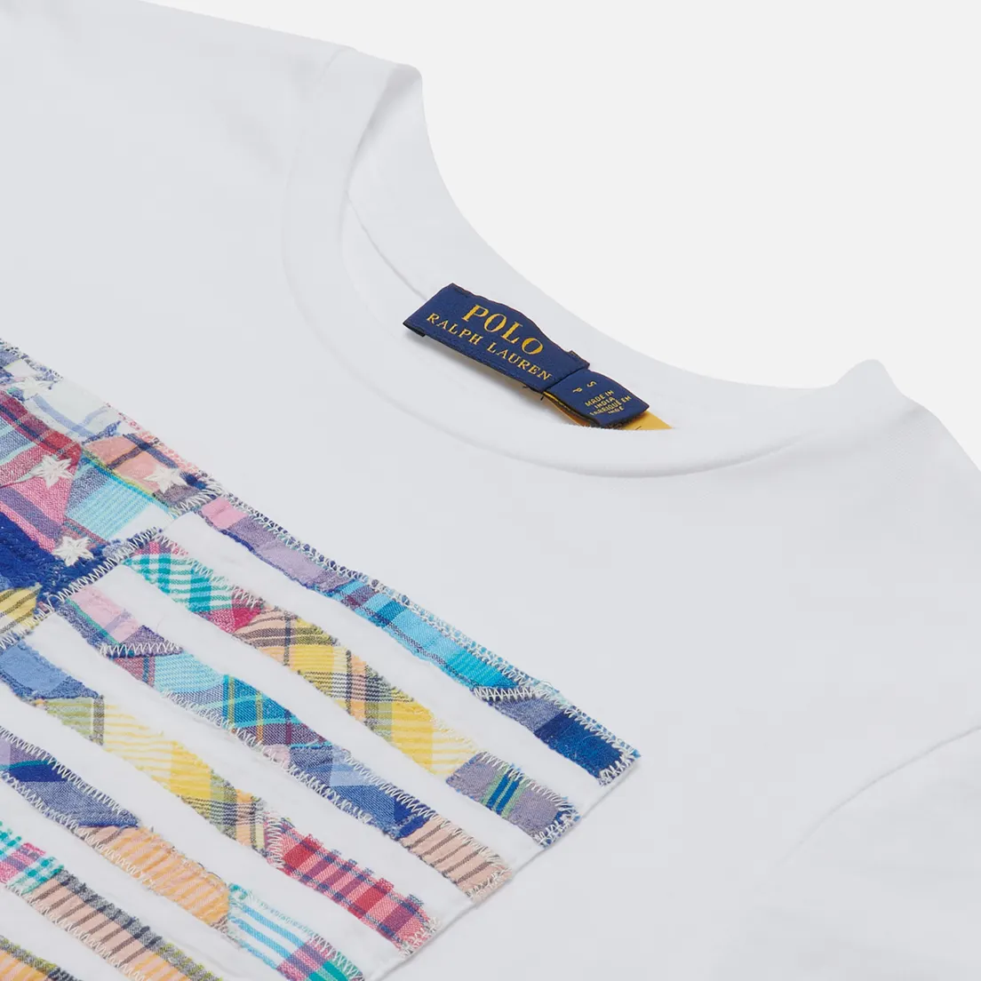 Polo Ralph Lauren Женская футболка Madras-Flag