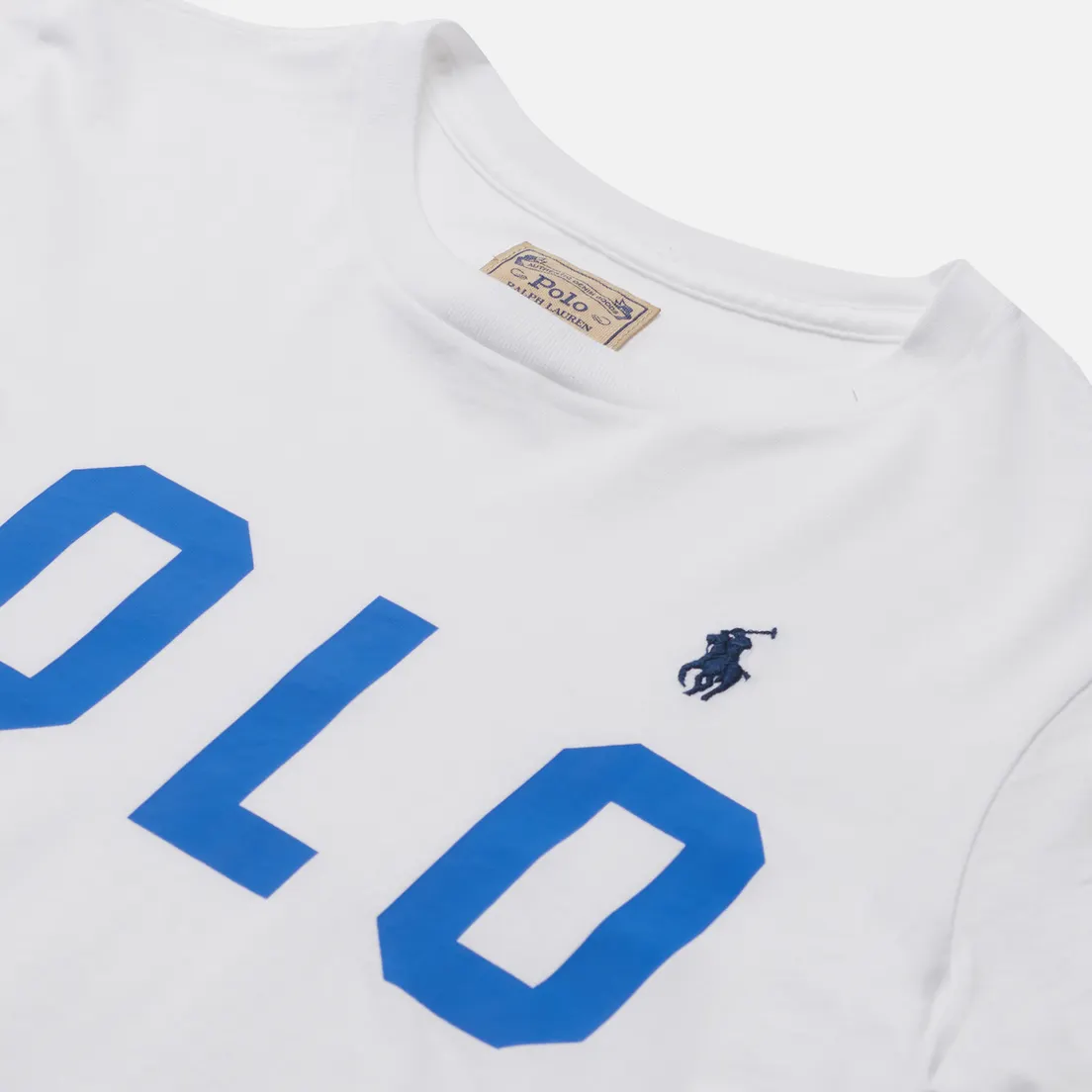 Polo Ralph Lauren Женская футболка Big Logo Stripe Sleeve