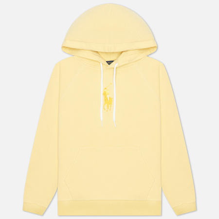 Женская толстовка Polo Ralph Lauren Big Pony Loopback Fleece Hoodie цвет жёлтый размер M 8750₽