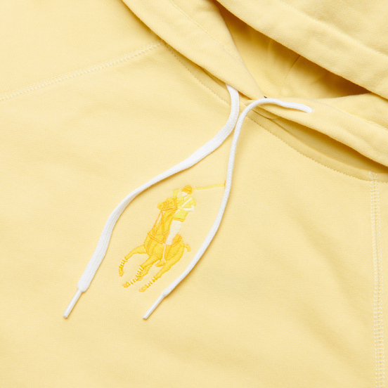 Женская толстовка Polo Ralph Lauren Big Pony Loopback Fleece Hoodie Wicket Yellow