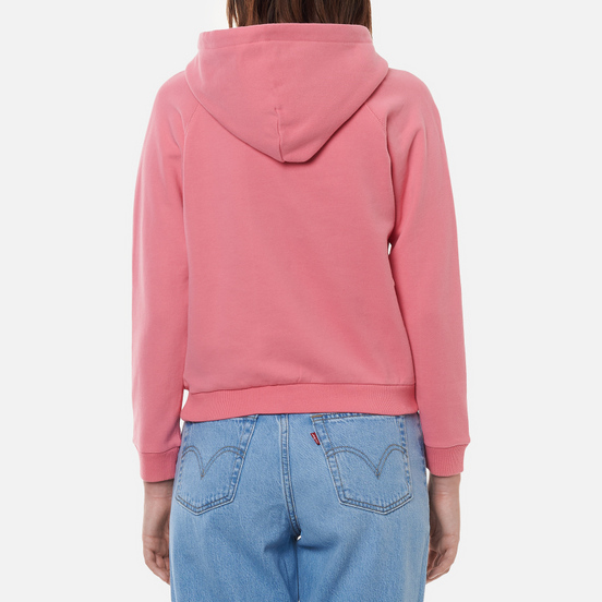 Женская толстовка Polo Ralph Lauren Big Pony Loopback Fleece Hoodie Ribbon Pink