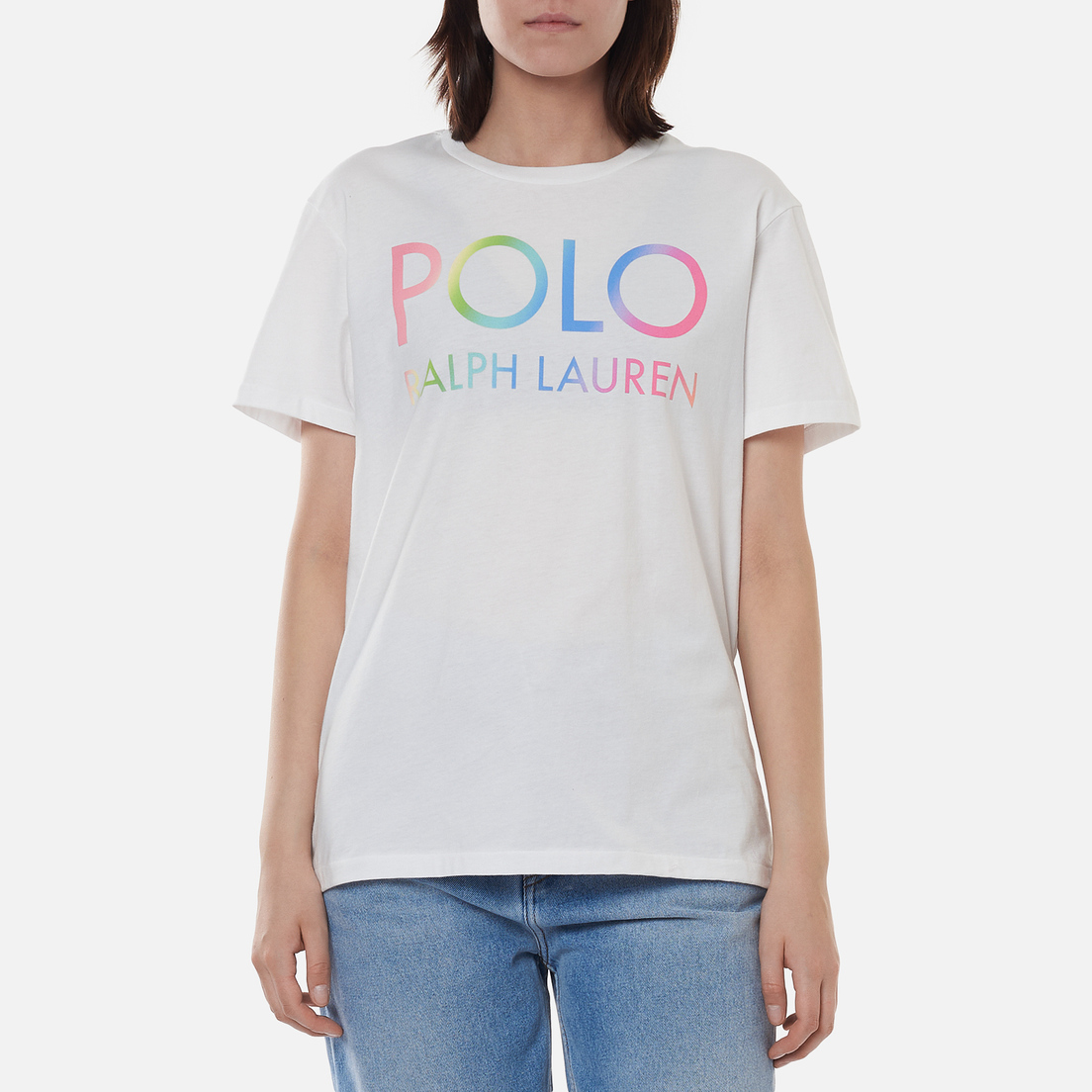 Polo Ralph Lauren Женская футболка Big Fit Ombre Logo