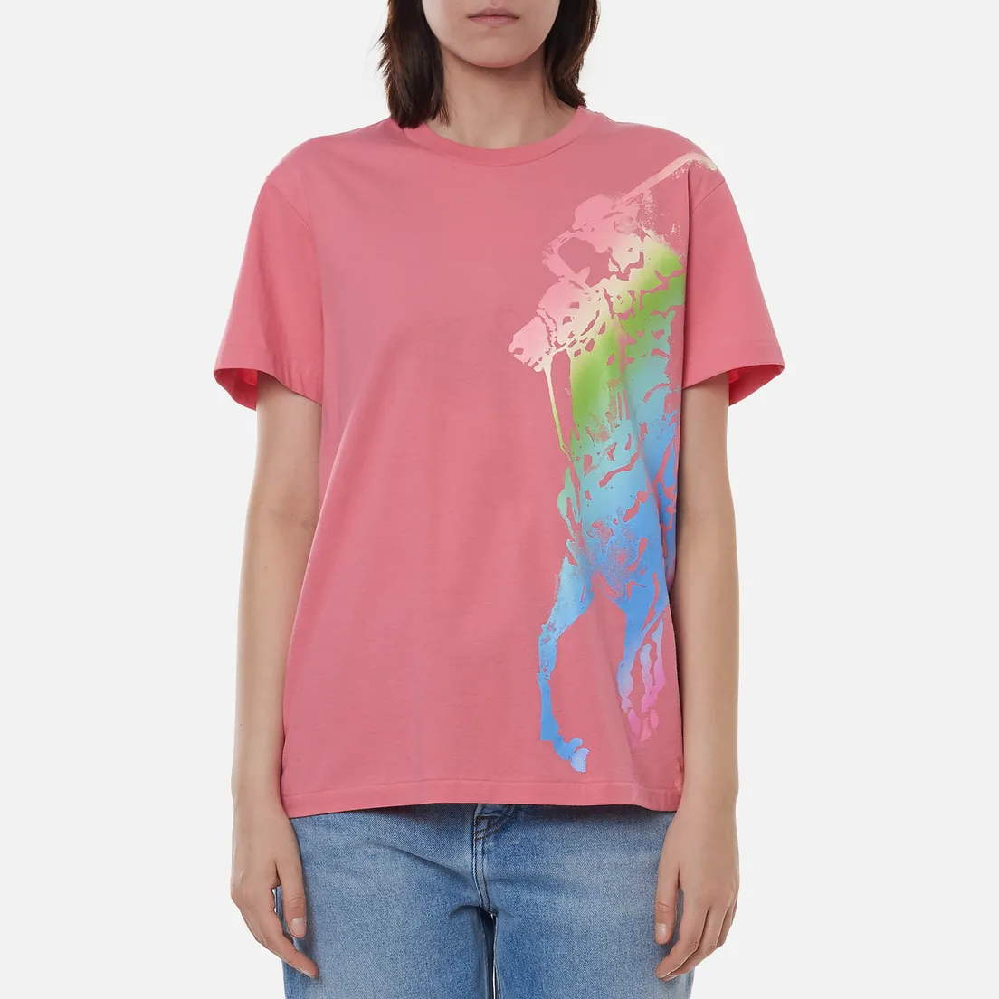 Polo Ralph Lauren Женская футболка Big Fit Ombre Pony