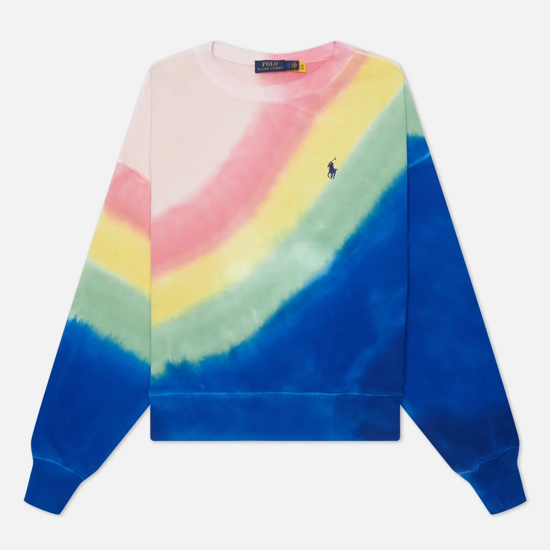 Polo Ralph Lauren Женская толстовка Tie-Dye Relaxed Fit Loopback Fleece