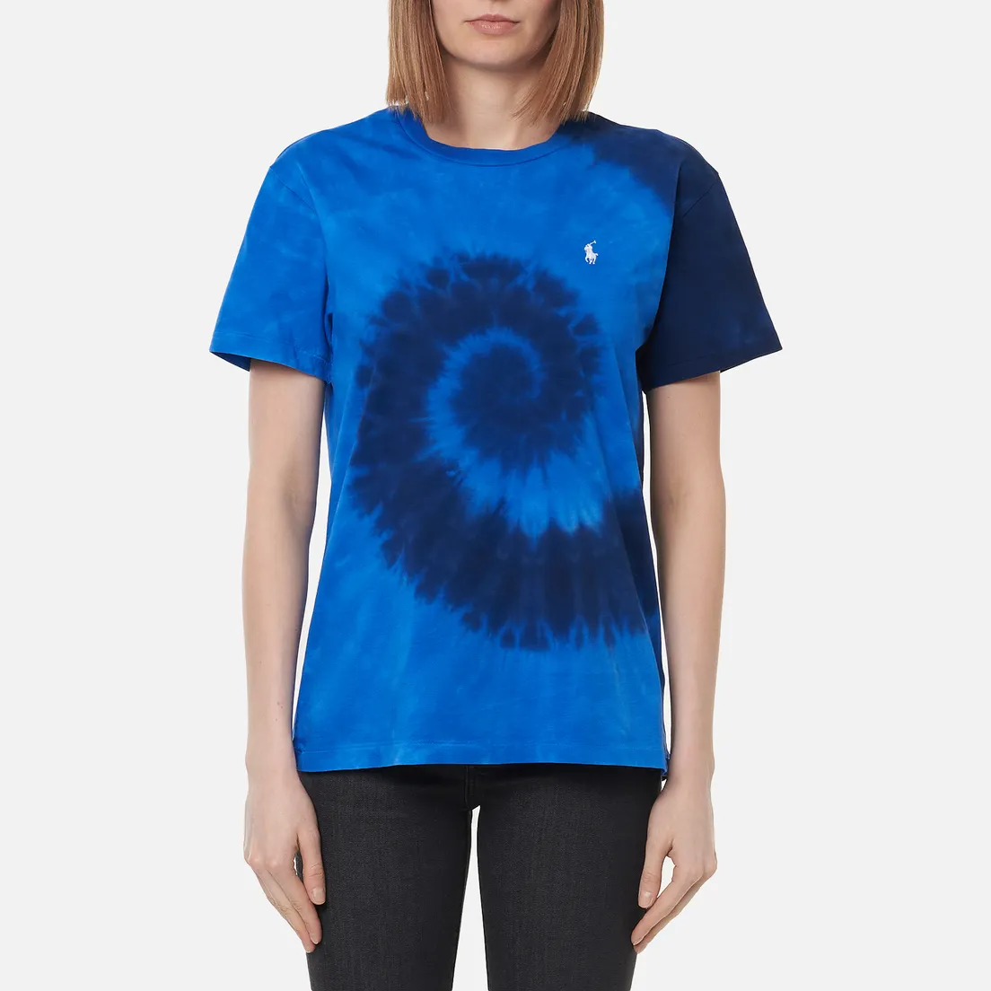 Polo Ralph Lauren Женская футболка Spiral Tie-Dye Big Fit