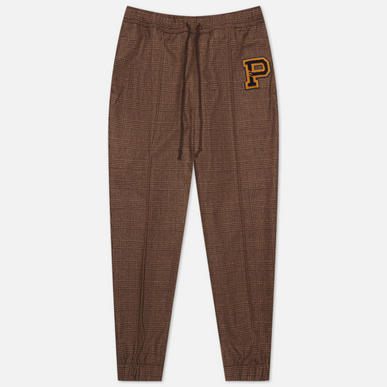 Женские брюки Polo Ralph Lauren Tweed Jogger Brown/Tan Glen Plaid
