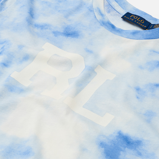 Женская футболка Polo Ralph Lauren Bleached RL Bleached Indigo
