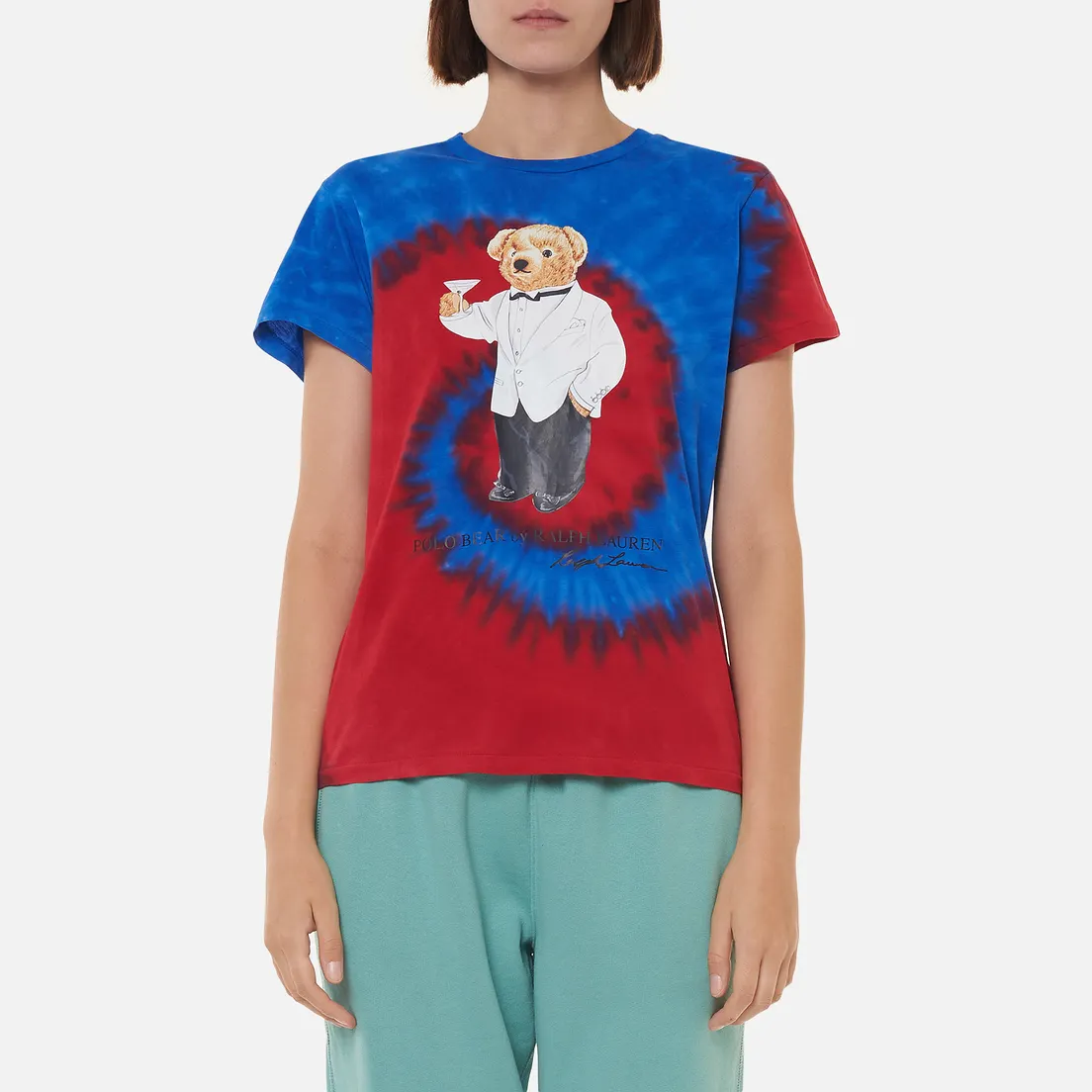 Polo Ralph Lauren Женская футболка Polo Bear Tie-Dye