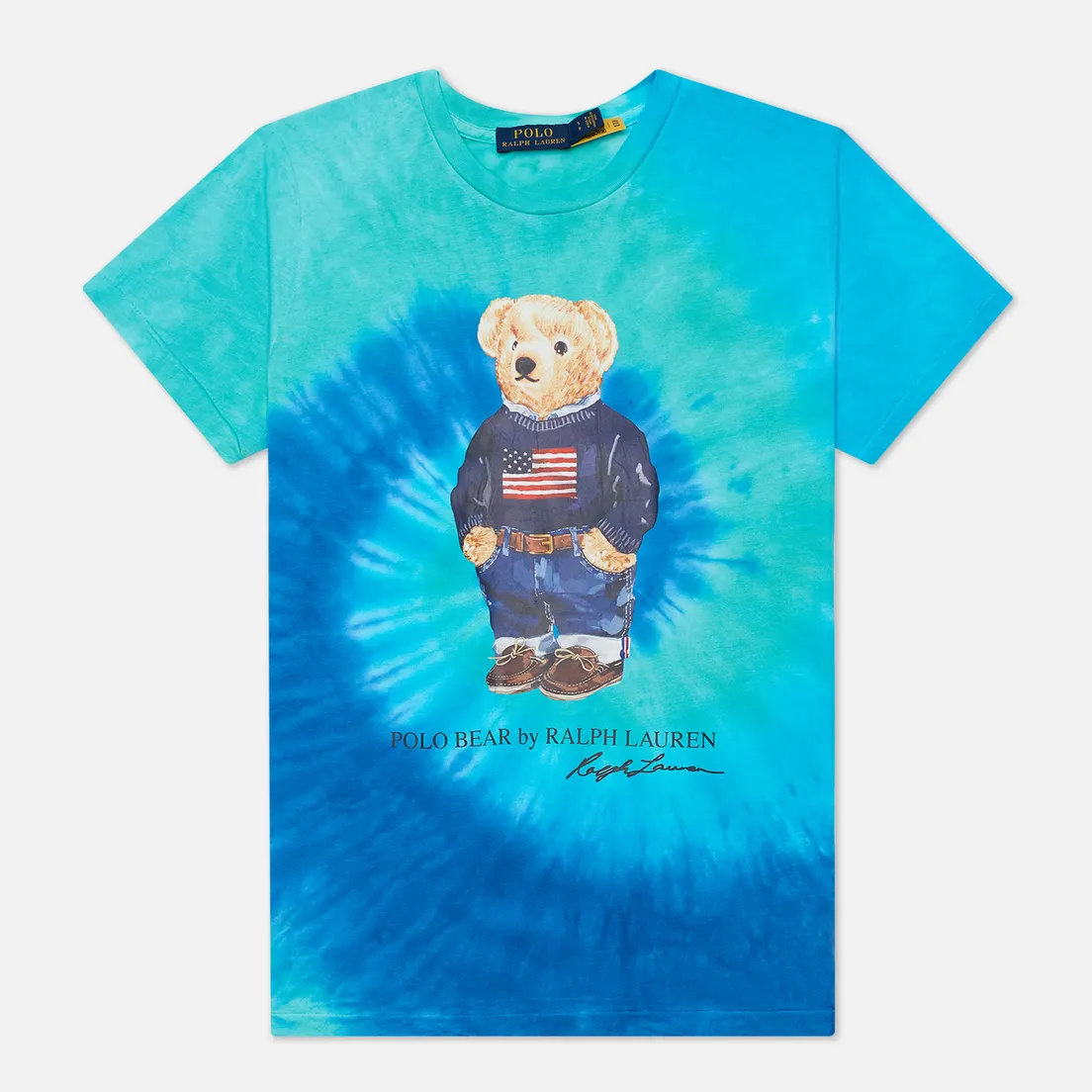 Polo Ralph Lauren Женская футболка Polo Bear Tie-Dye