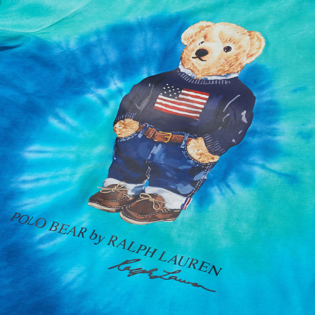 Polo Ralph Lauren Женская футболка Polo Bear Tie-Dye