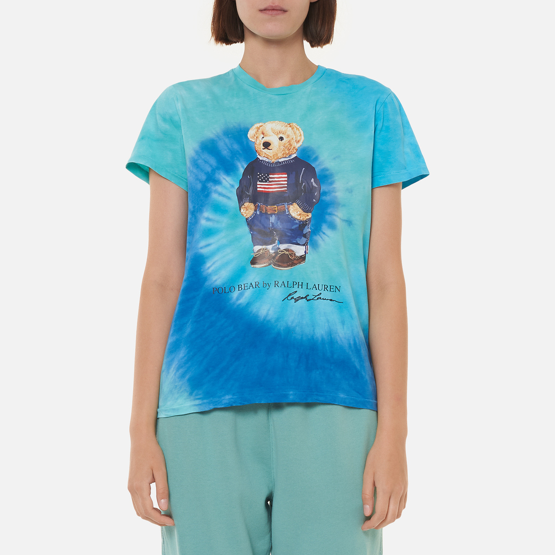 Polo Ralph Lauren Женская футболка Polo Bear Tie-Dye