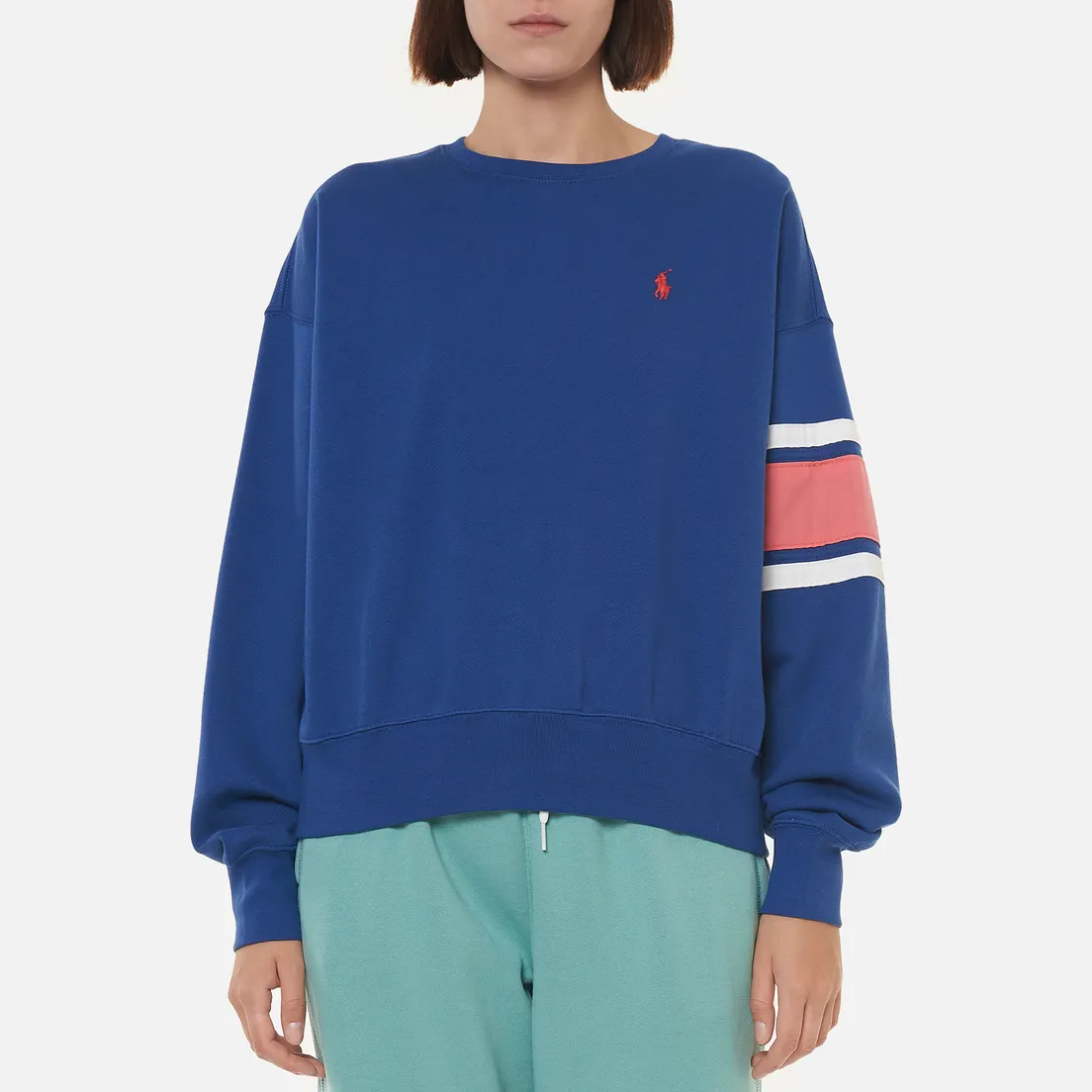 Polo Ralph Lauren Женская толстовка Striped-Trim Fleece