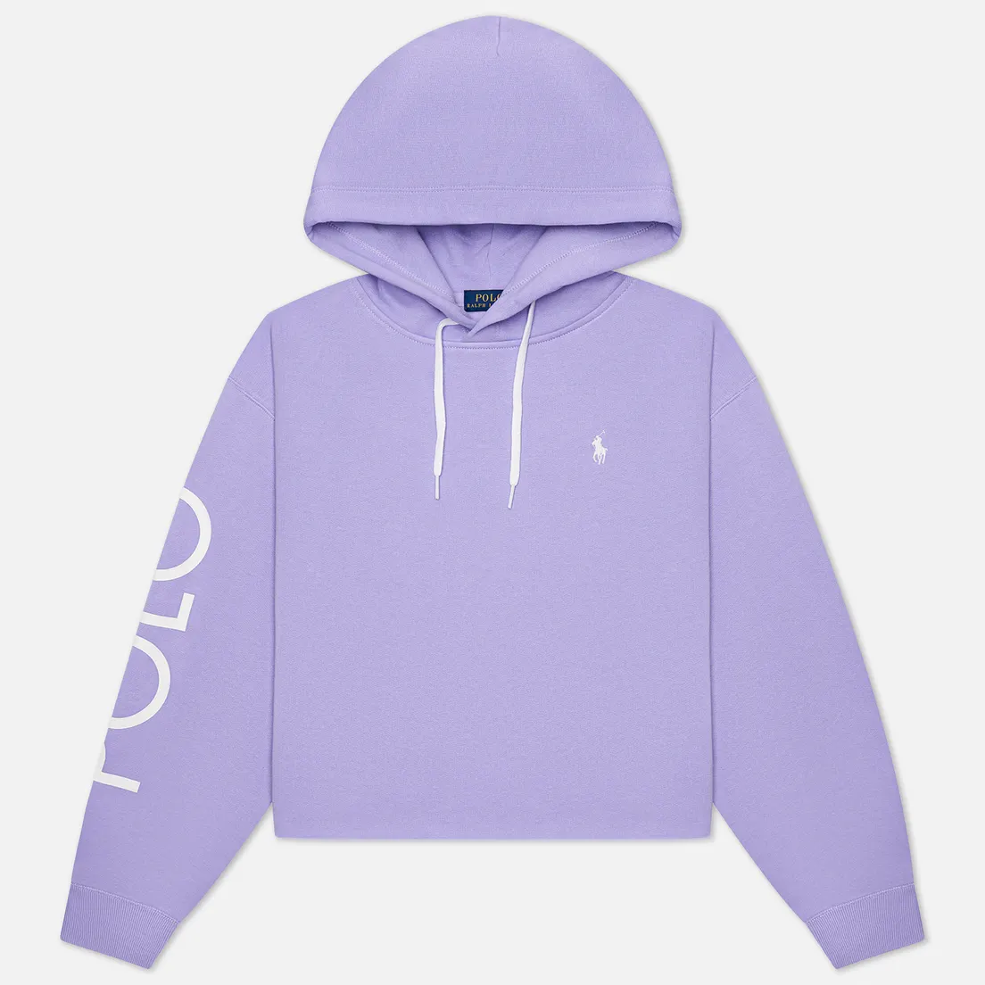 Polo Ralph Lauren Женская толстовка Logo Fleece Cropped Hoodie