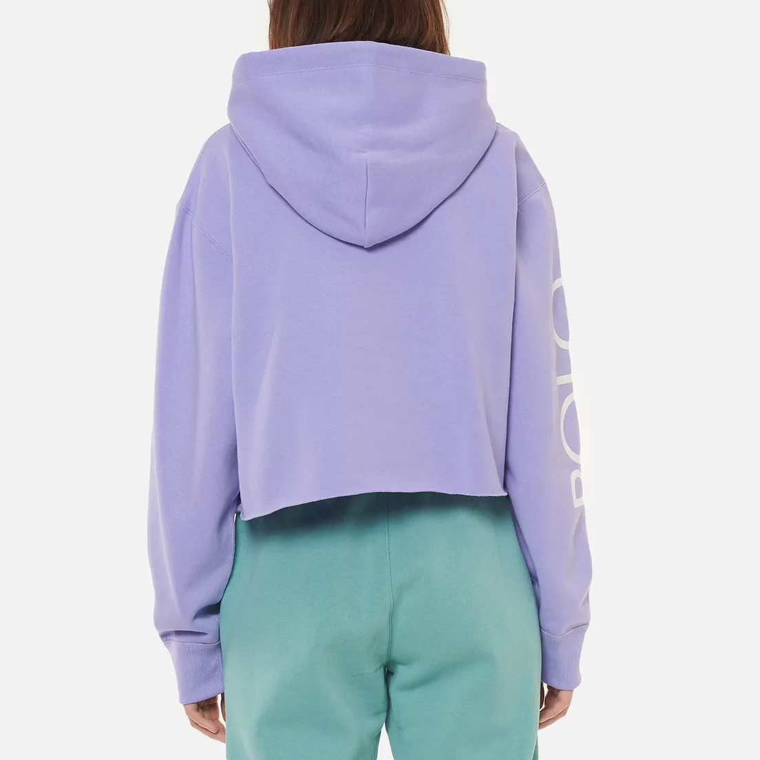Polo Ralph Lauren Женская толстовка Logo Fleece Cropped Hoodie