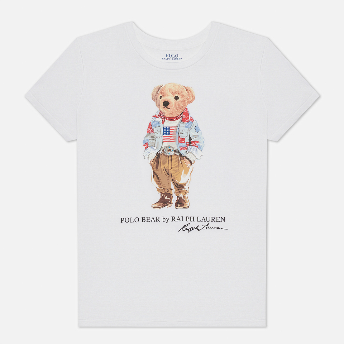 Polo Ralph Lauren Женская футболка Bandana Polo Bear