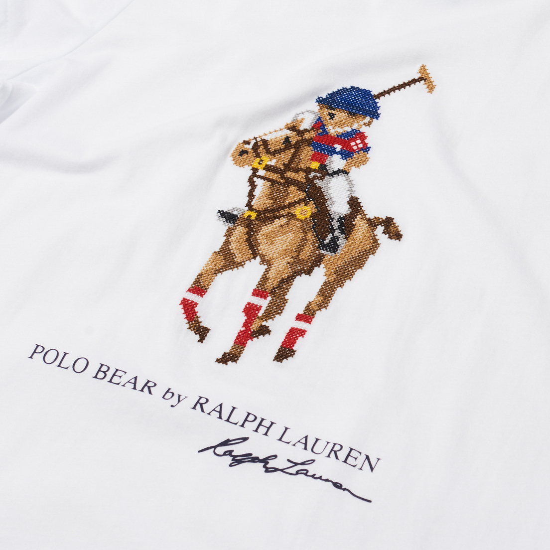 Polo Ralph Lauren Женская футболка Graphic Pixel Polo Bear