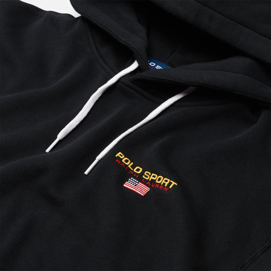 Женская толстовка Polo Ralph Lauren Polo Sport Vintage Hoodie Black