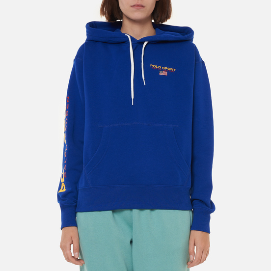 Женская толстовка Polo Ralph Lauren Polo Sport Vintage Hoodie Active Royal
