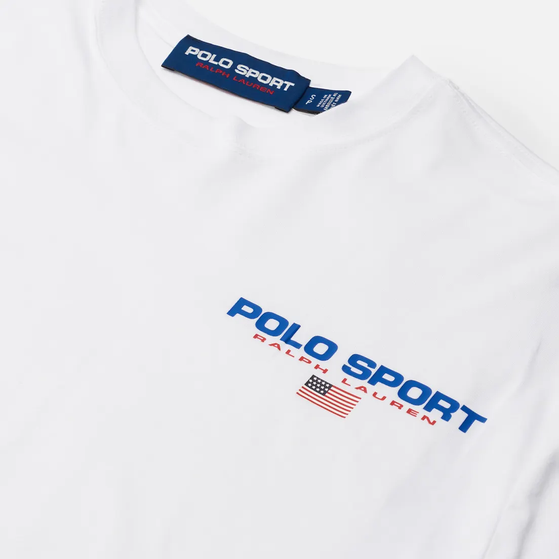 Polo Ralph Lauren Женский лонгслив Polo Sport Cropped Crew Neck
