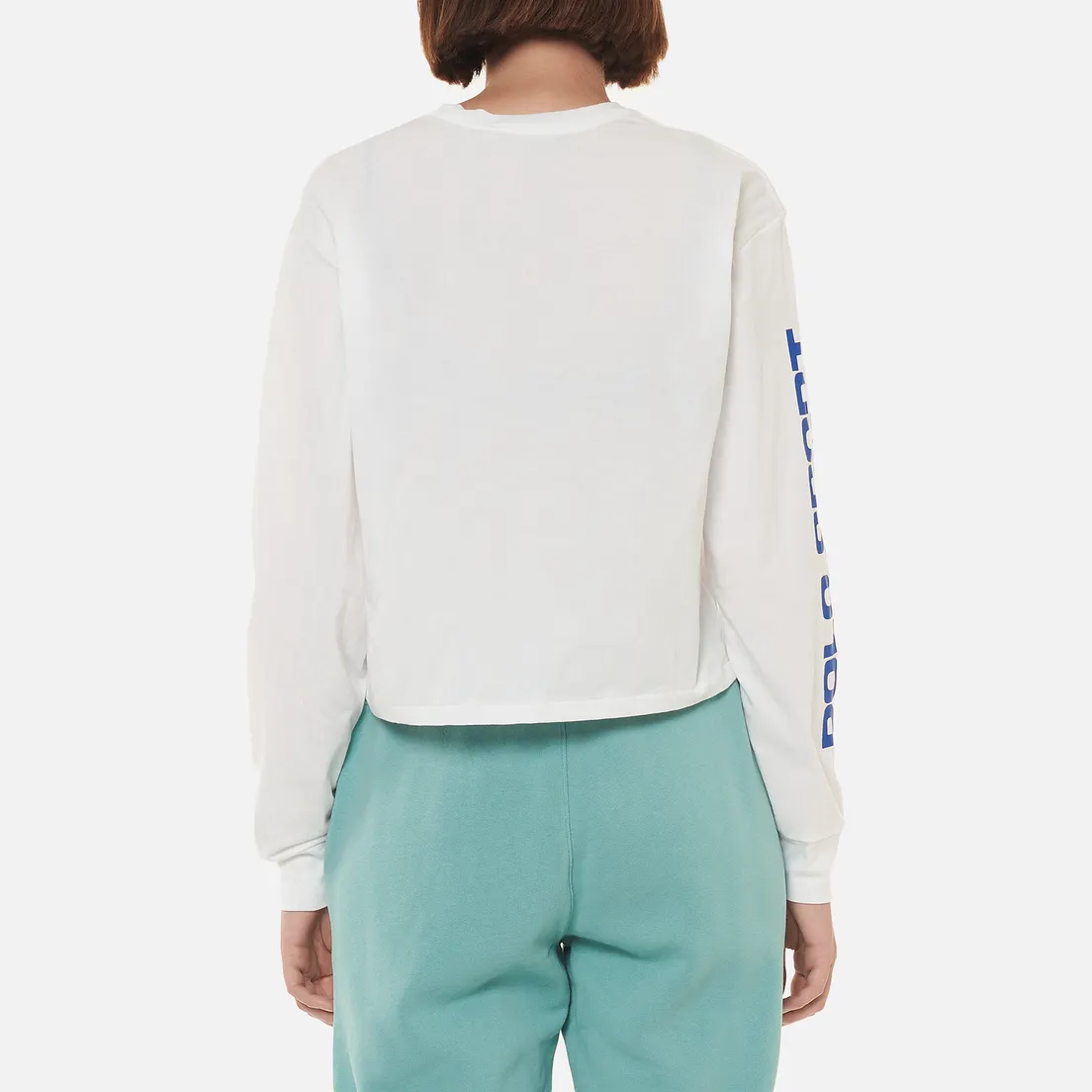Polo Ralph Lauren Женский лонгслив Polo Sport Cropped Crew Neck
