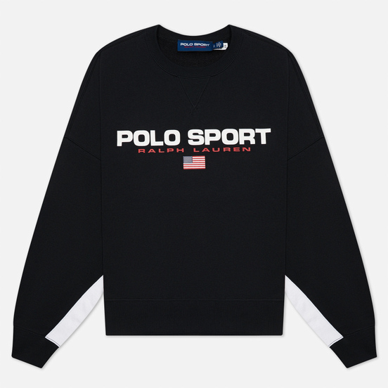 Женская толстовка Polo Ralph Lauren Polo Sport Crew Neck Black/White