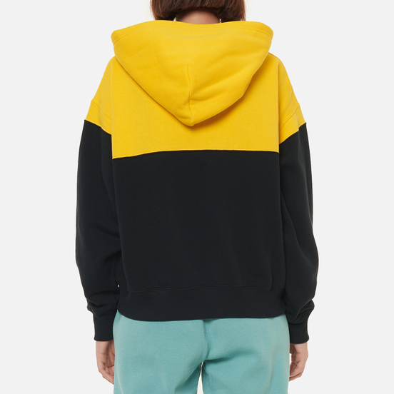 Женская толстовка Polo Ralph Lauren Polo Sport Relaxed Hoodie Black/Racing Yellow