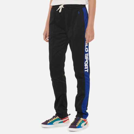 Женские брюки Polo Ralph Lauren Polo Sport Track Full Length Black/Active Royal