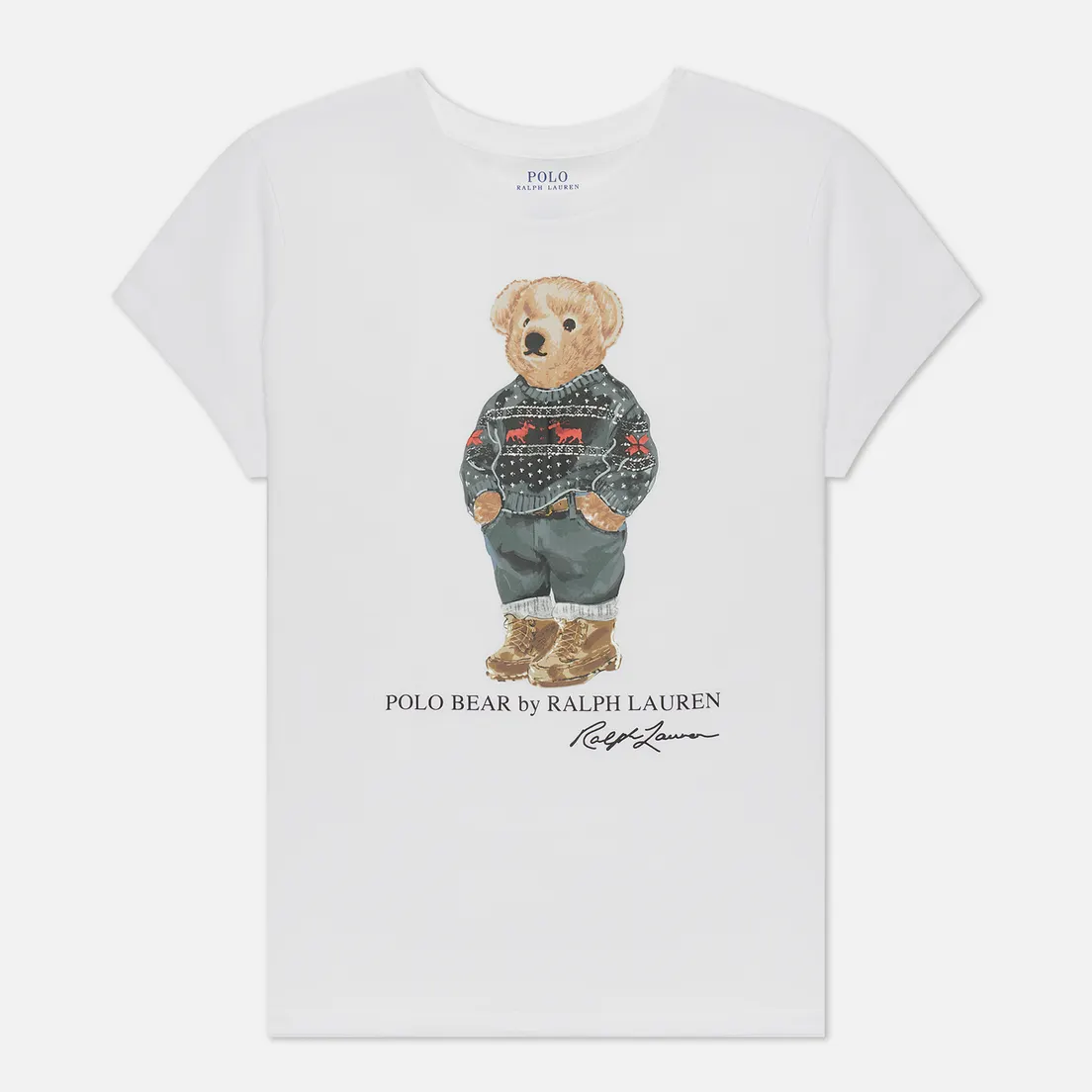 Polo Ralph Lauren Женская футболка Fair Isle Polo Bear