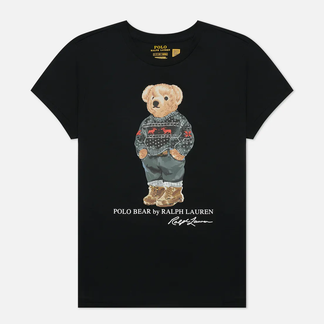 Polo Ralph Lauren Женская футболка Fair Isle Polo Bear
