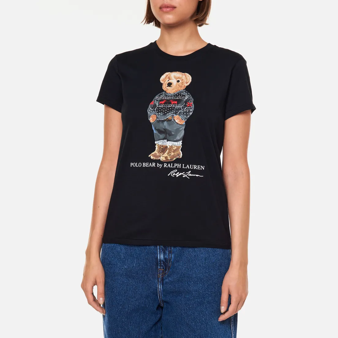Polo Ralph Lauren Женская футболка Fair Isle Polo Bear