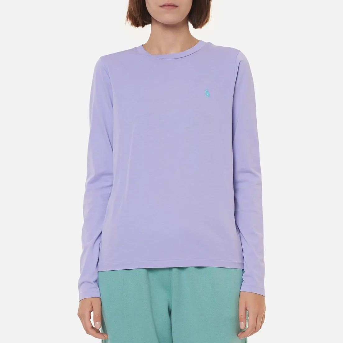 Polo Ralph Lauren Женский лонгслив Essential Crew Neck Embroidered Pony