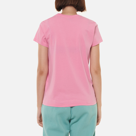 Женская футболка Polo Ralph Lauren Authentic Signature Crew Neck Beach Pink