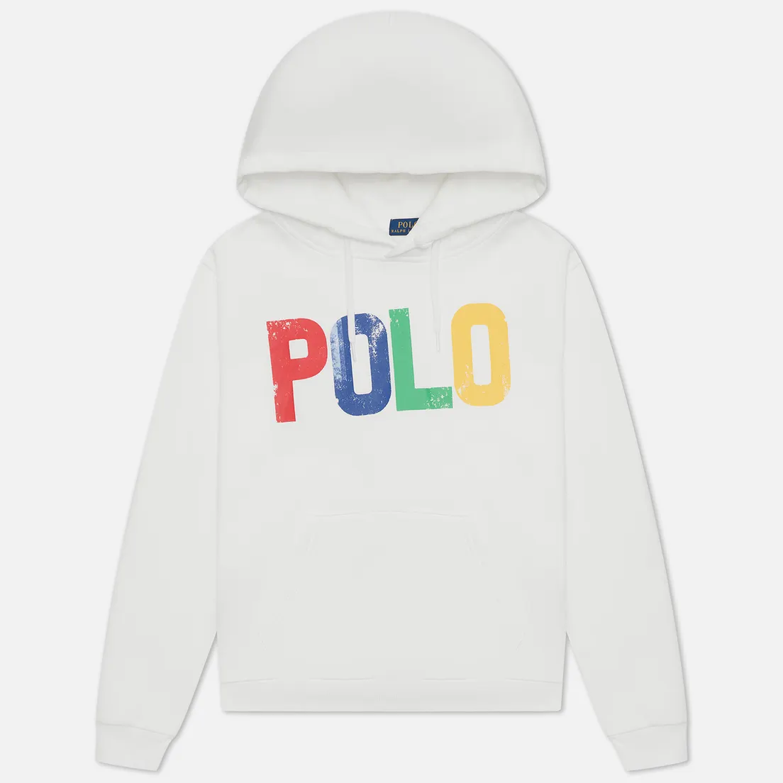 Polo Ralph Lauren Женская толстовка Colorful Woodblock Logo Fleece Hoodie