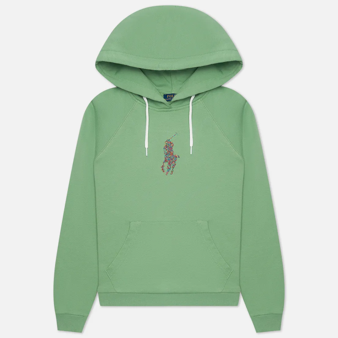 Polo Ralph Lauren Женская толстовка Beaded Big Pony Fleece Hoodie