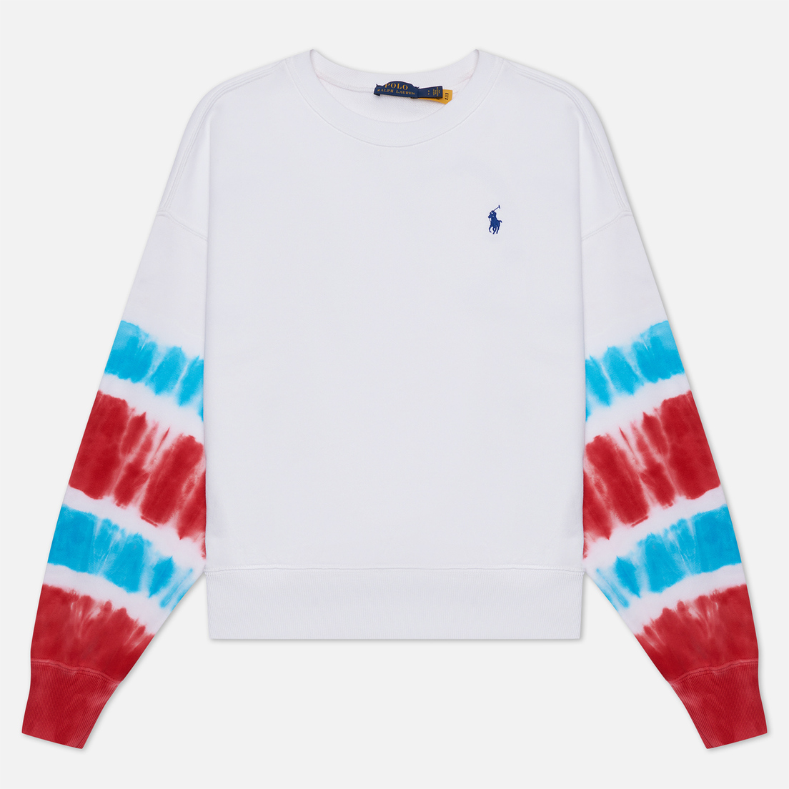 Polo Ralph Lauren Женская толстовка Tie-Dye Sleeve Relaxed Fit