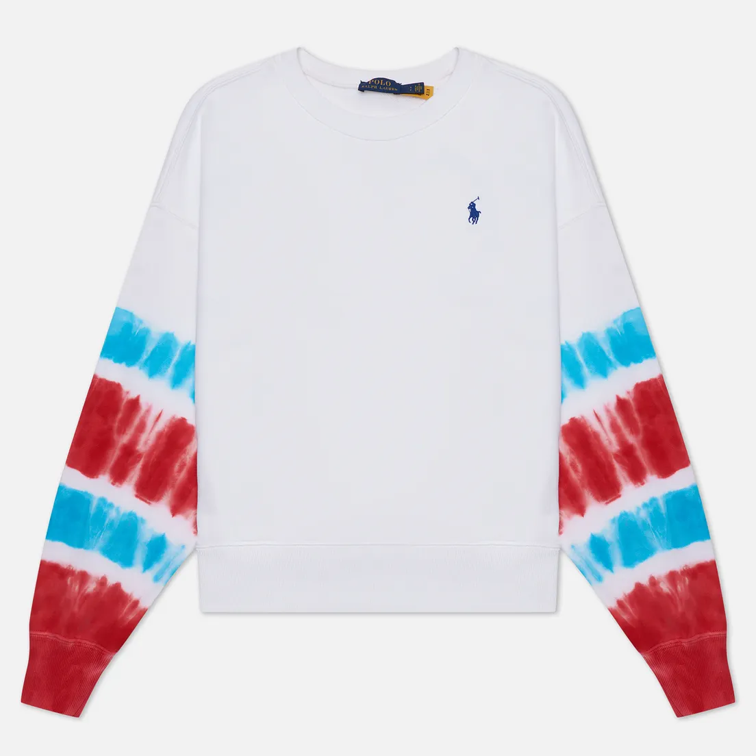 Polo Ralph Lauren Женская толстовка Tie-Dye Sleeve Relaxed Fit