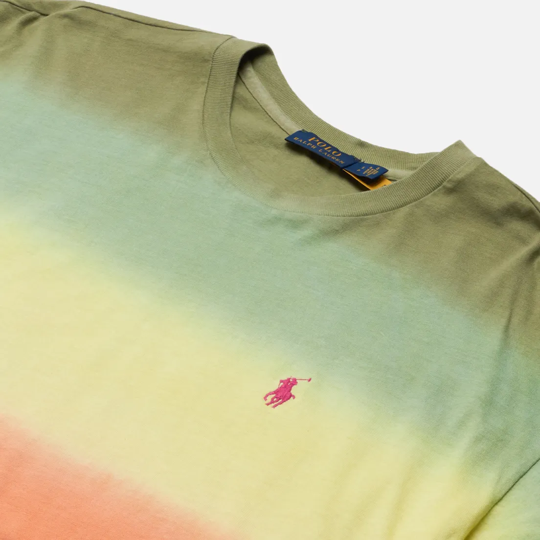 Polo Ralph Lauren Женская футболка Ombre Cropped Crew Neck