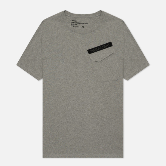 Мужская футболка maharishi Pocket Grey Marl