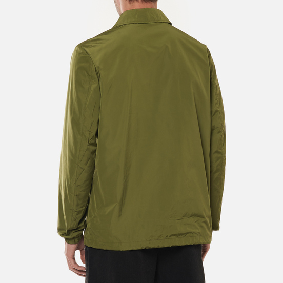 Мужская куртка Champion Reverse Weave Script Logo Coach Olive Green