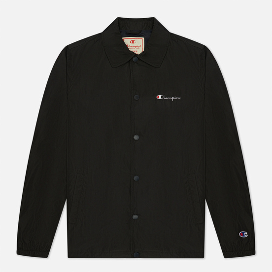 Мужская куртка Champion Reverse Weave Script Logo Coach Black