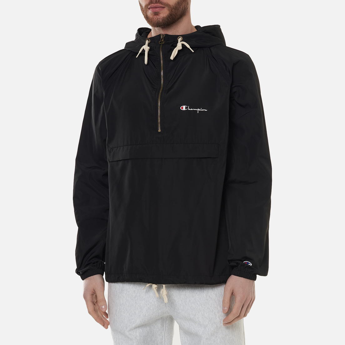 Champion Reverse Weave Half Zip Up Hooded 213675 KK001