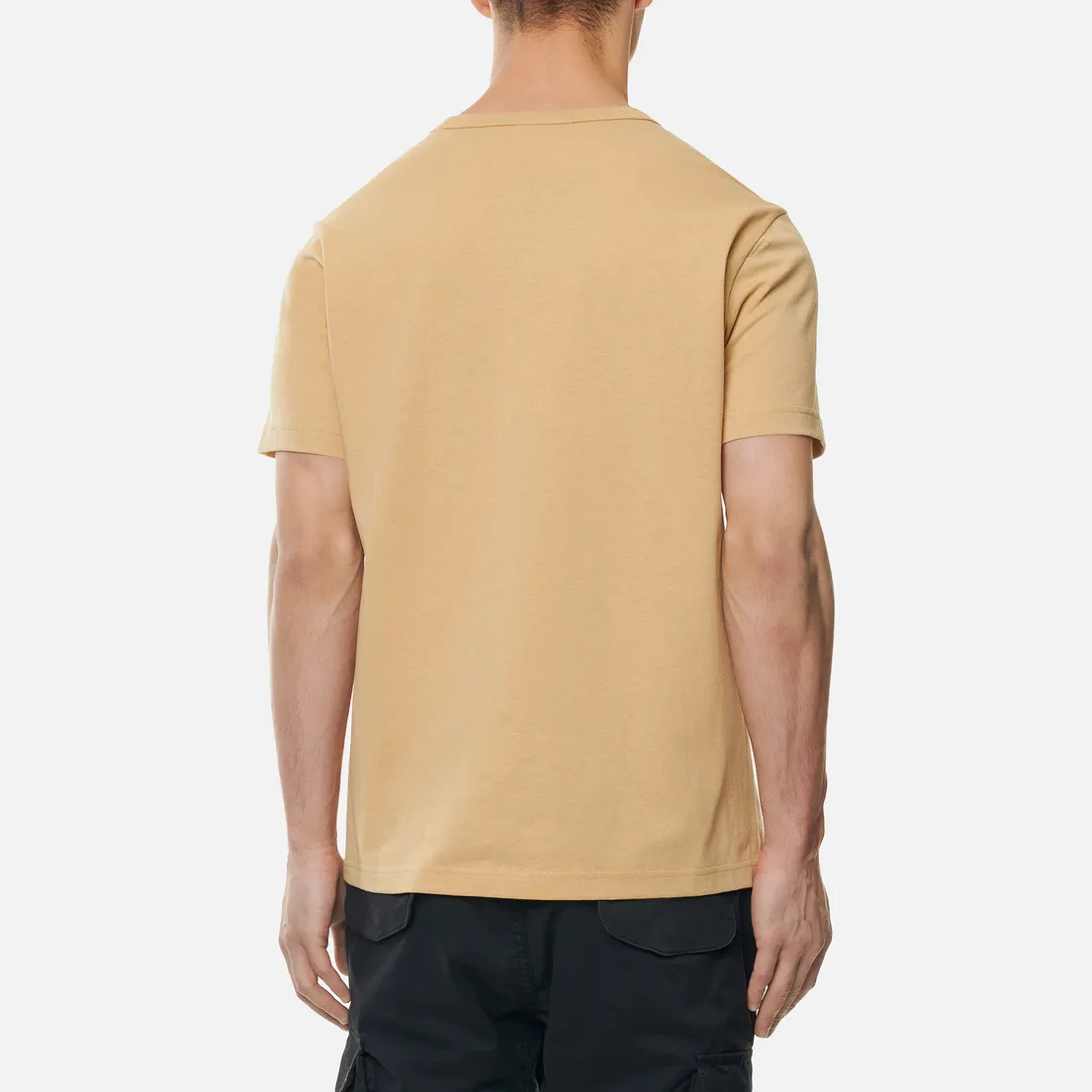 Champion Reverse Weave Мужская футболка Logo Chest & Sleeve Crew Neck