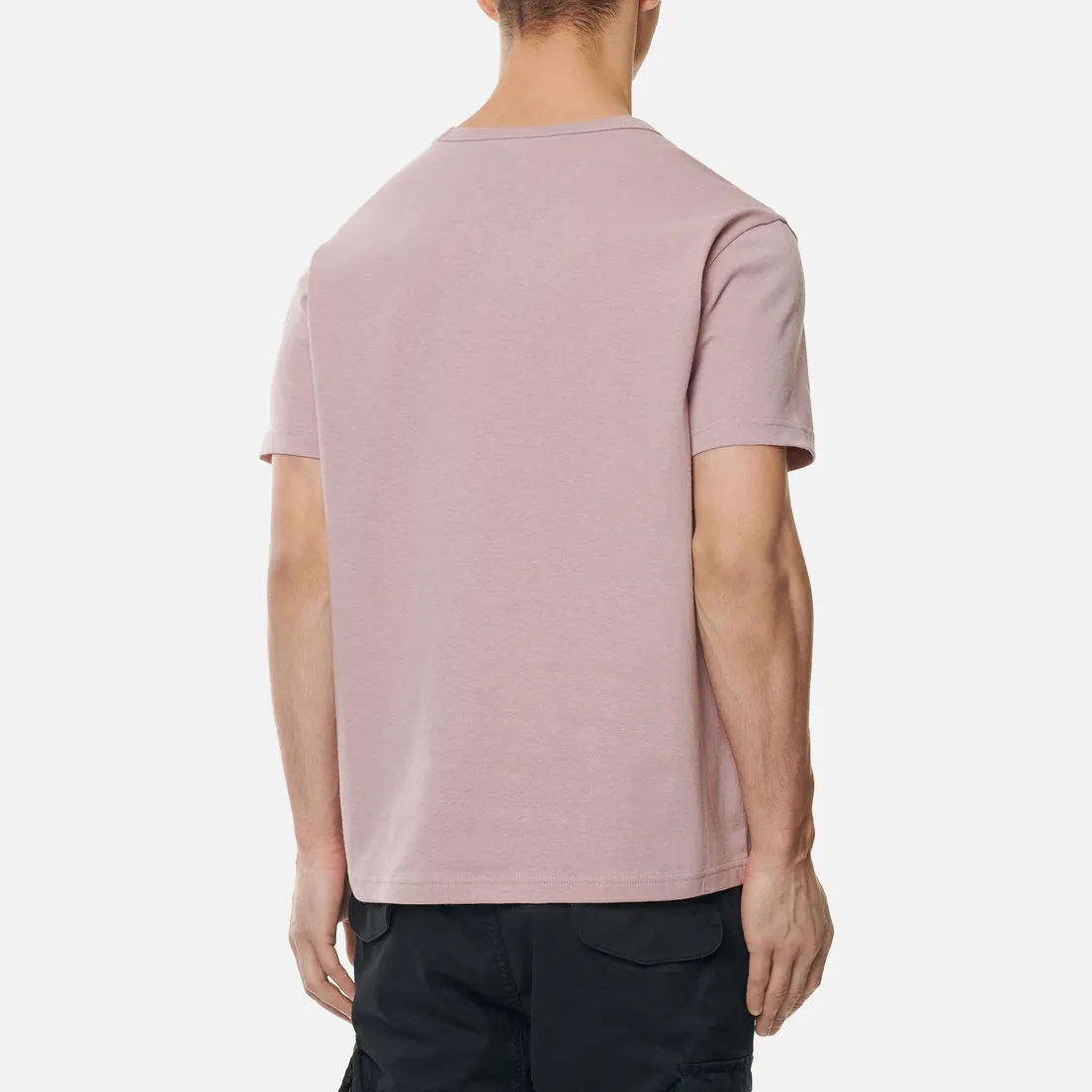 Champion Reverse Weave Мужская футболка Logo Chest & Sleeve Crew Neck