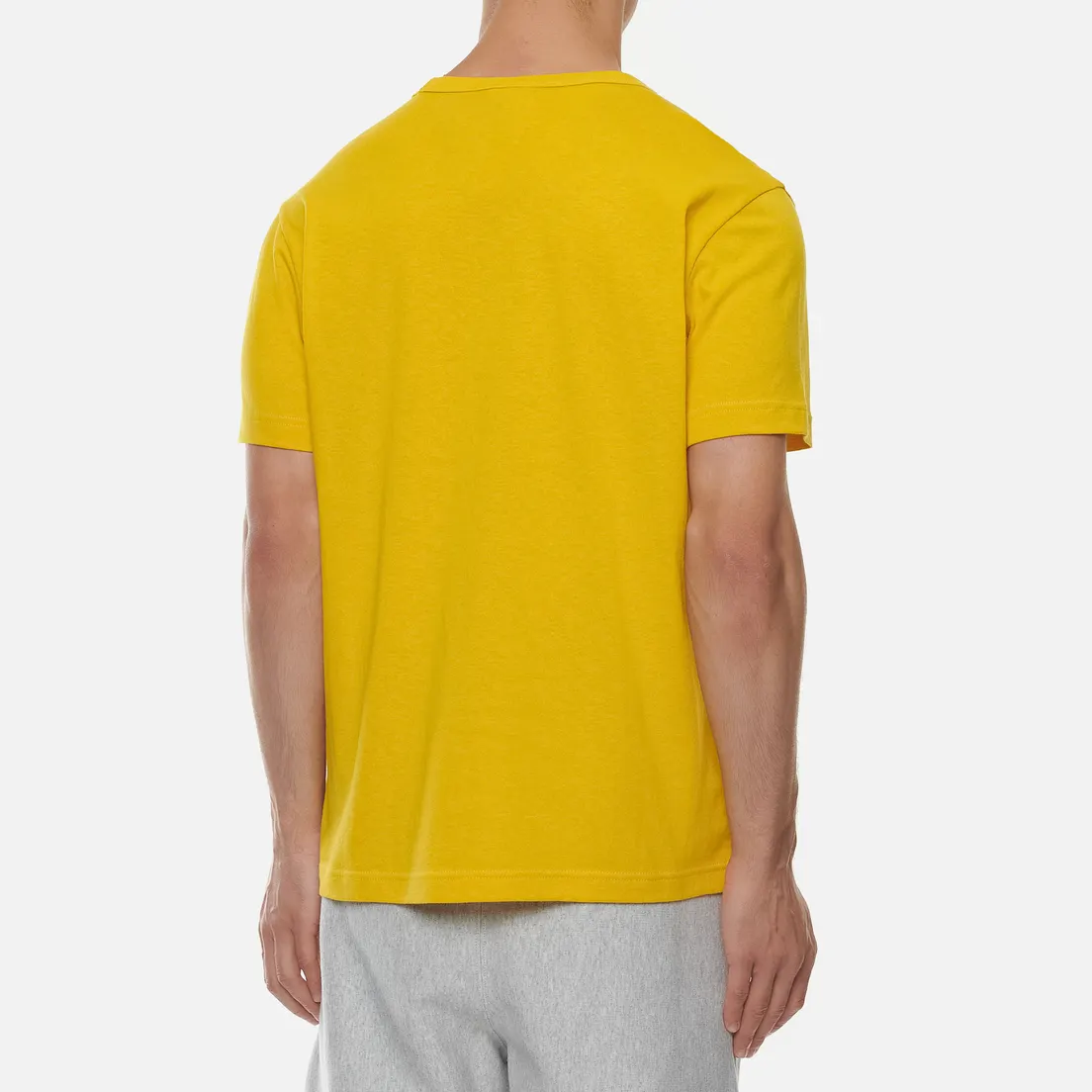 Champion Reverse Weave Мужская футболка Logo Chest & Sleeve Crew Neck