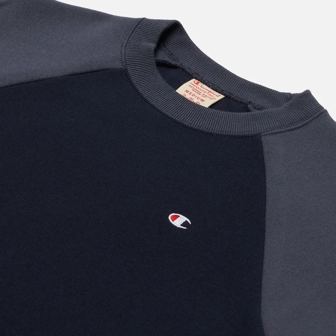 Champion Reverse Weave Мужская толстовка Colour Block Logo Chest And Sleeve