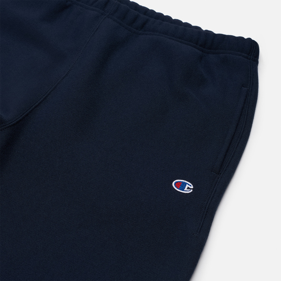 Мужские брюки Champion Reverse Weave Ribbed Cuffed Joggers Dark Blue