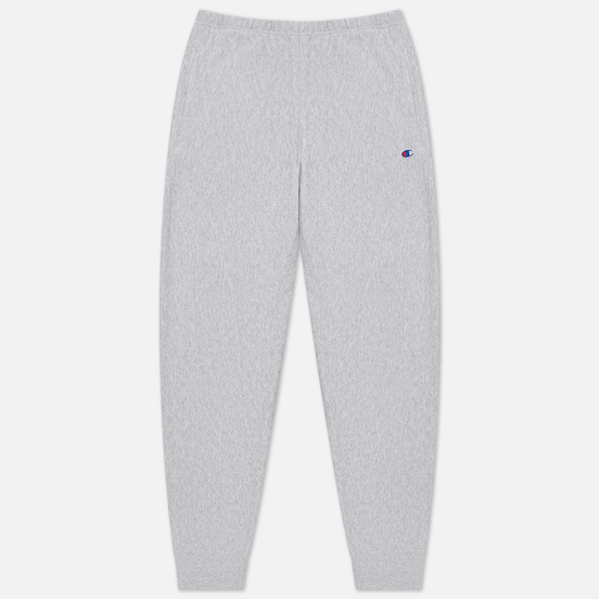Мужские брюки Champion Reverse Weave Ribbed Cuffed Joggers Light Grey