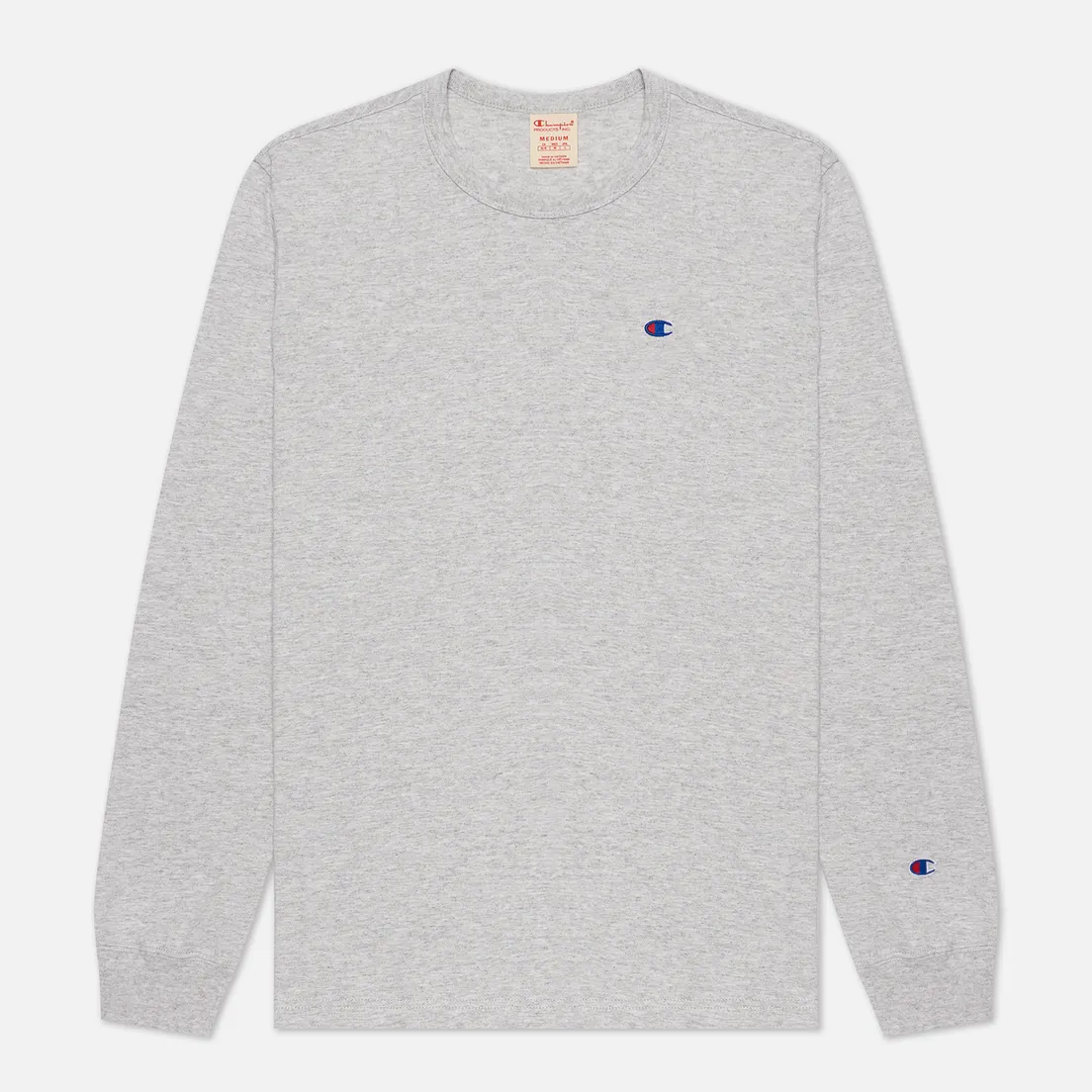 Champion Reverse Weave Мужской лонгслив Small Logo Chest And Sleeve Crew Neck