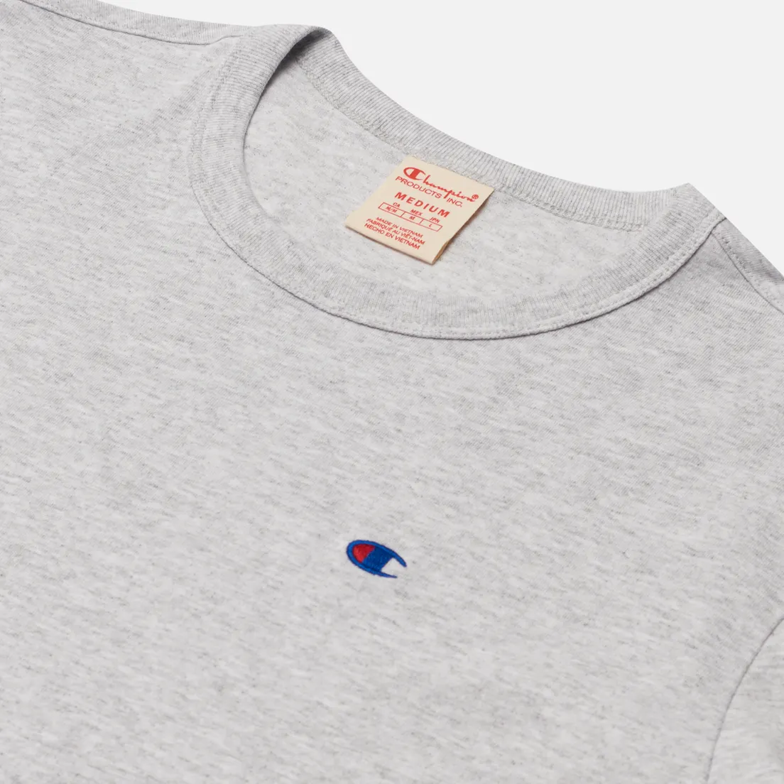 Champion Reverse Weave Мужской лонгслив Small Logo Chest And Sleeve Crew Neck
